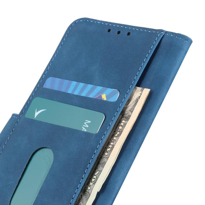 Bild 3, KHAZNEH KHAZNEH Xiaomi 13 Pro 5G Fodral Retro Läder Blå - Teknikhallen.se