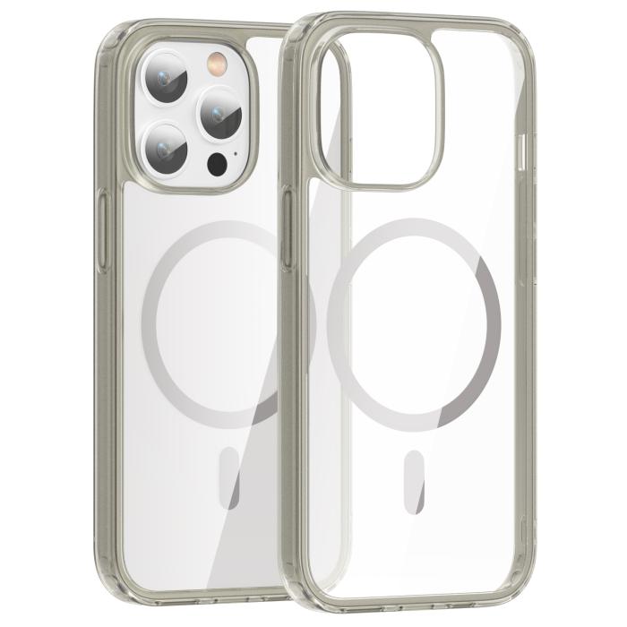 Bild 2, ColorPop ColorPop iPhone 13 Pro Max Skal CH MagSafe Transparent/Titanium - Teknikhallen.se