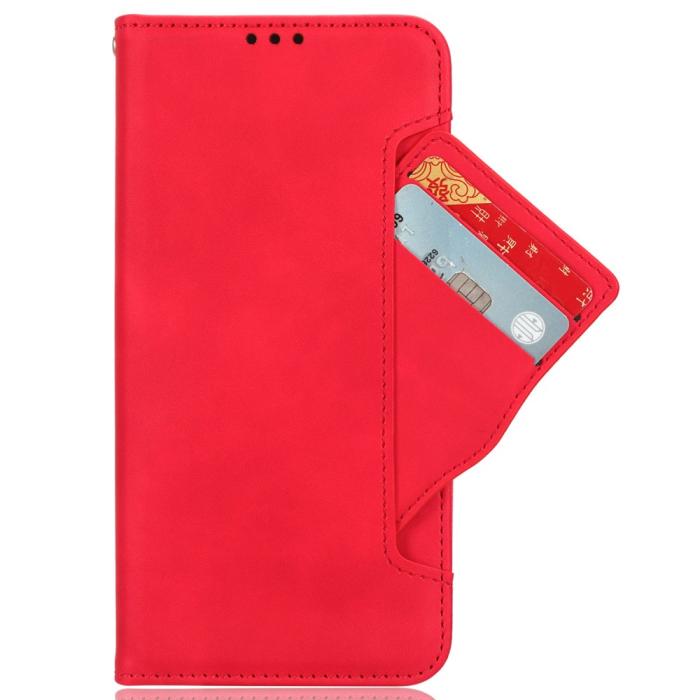 Bild 2,  Samsung Galaxy A05s 4G Fodral Med Avtagbart Kortfodral Röd - Teknikhallen.se
