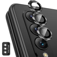 ENKAY ENKAY Galaxy Z Fold 5 Linsskydd Aluminium H&auml;rdat Glas Svart - Teknikhallen.se