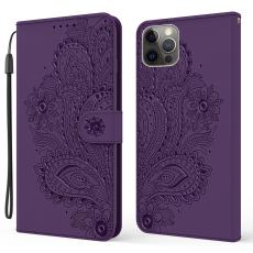  iPhone 13 Pro Max - Flower Mandala L&auml;der Fodral - Lila - Teknikhallen.se