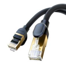 BASEUS BASEUS 1 m Cat8 40Gbps RJ45 N&auml;tverkskabel Svart - Teknikhallen.se