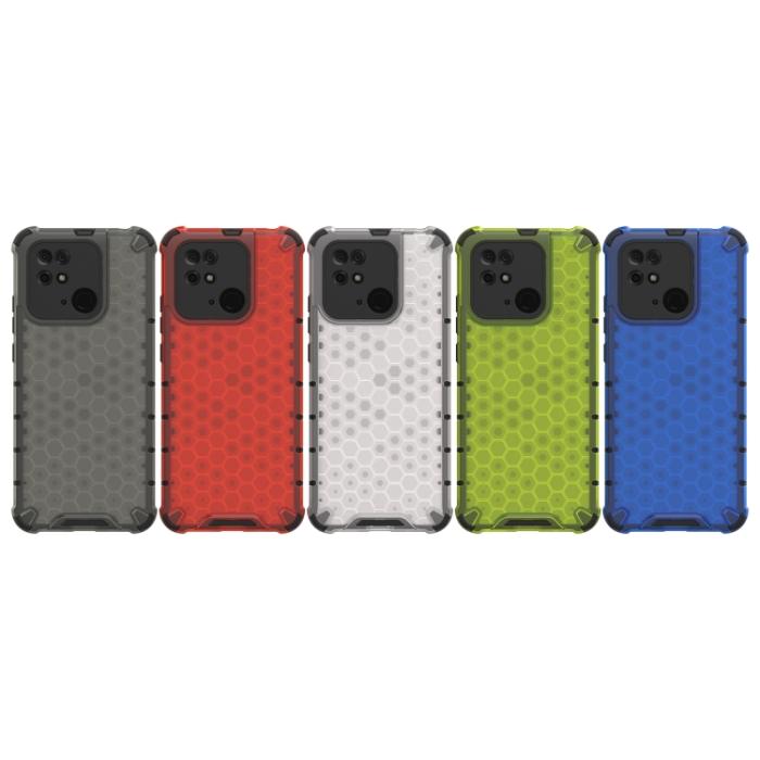 Bild 3,  Xiaomi Redmi 10C Skal Armor Honeycomb Blå - Teknikhallen.se
