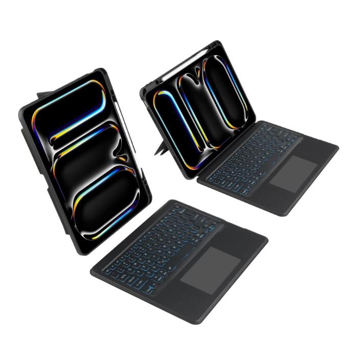 Bild 6, Tech-Protect Tech-Protect iPad Pro 13 2025/2024 Fodral SmartCase Tangentbord - Teknikhallen.se