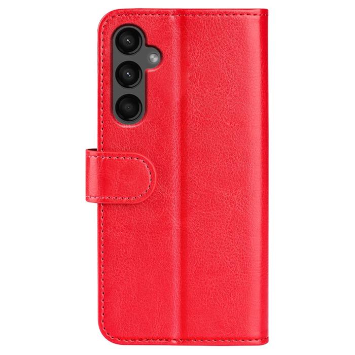 Bild 6,  Samsung Galaxy A15 5G Fodral Läder Röd - Teknikhallen.se