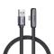 MCDODO Mcdodo 1.2m 100W 6A USB-C Elbow Kabel Svart - Teknikhallen.se