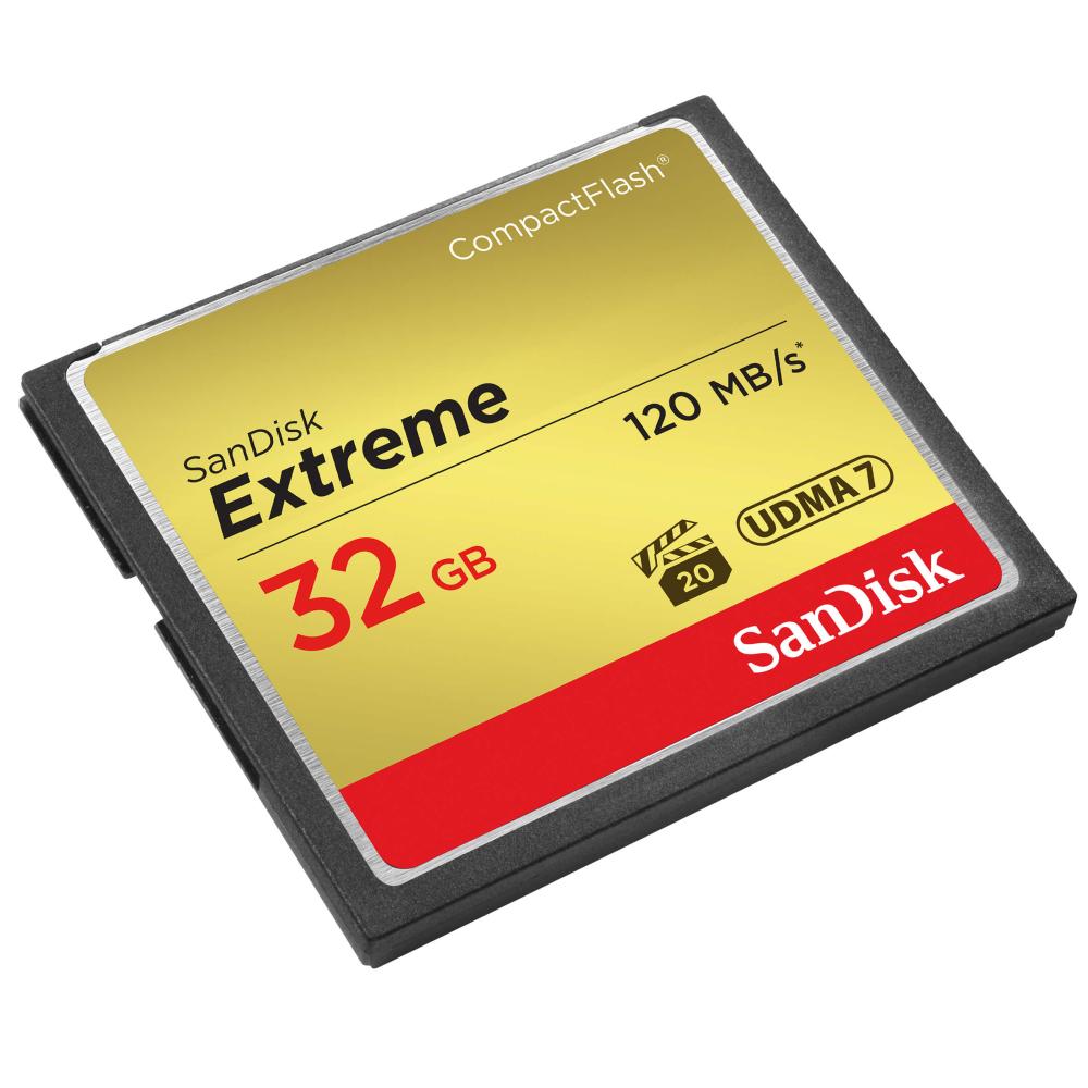 SanDisk SanDisk CF Extreme 32 GB Minneskort - Teknikhallen.se