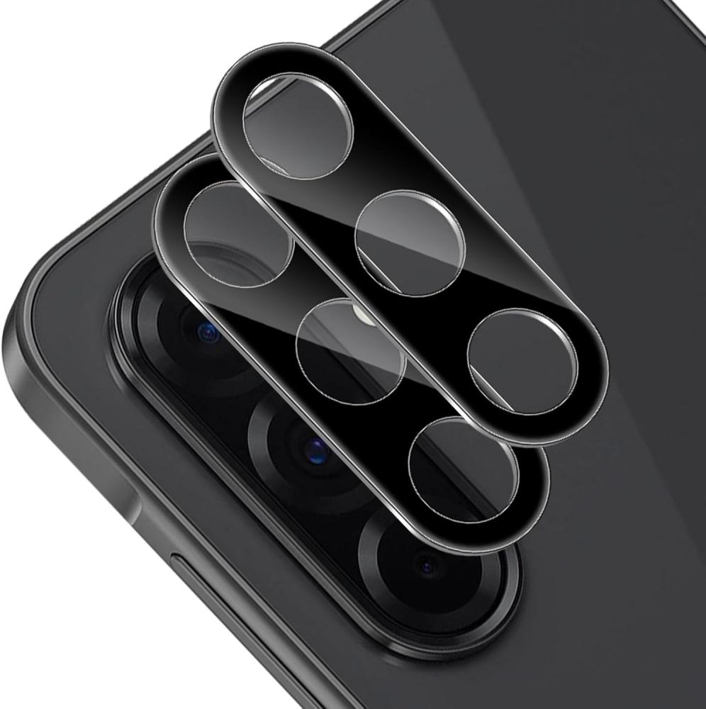  2-Pack Samsung A17 Linsskydd I Härdat Glas - Svart - Teknikhallen.se