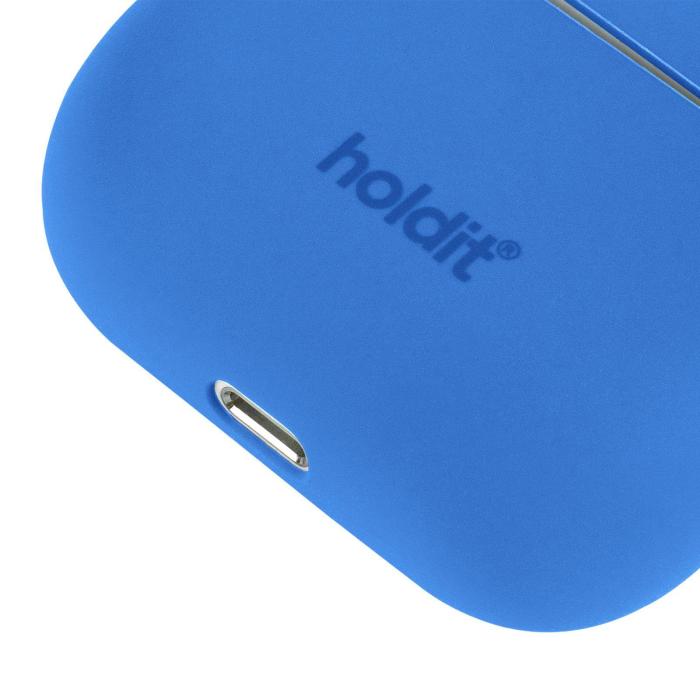 Bild 3, holdit holdit Silikonfodral AirPods 3 Nygård Sky Blue - Teknikhallen.se