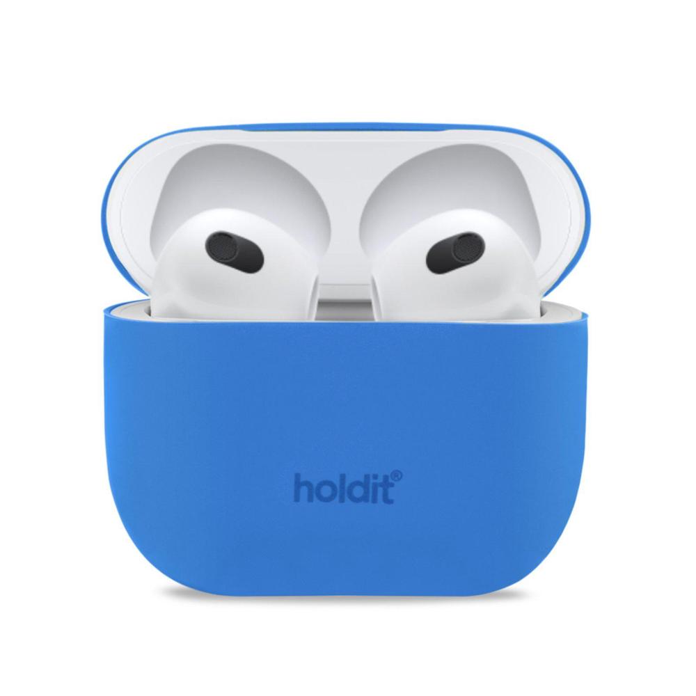 holdit holdit Silikonfodral AirPods 3 Nygård Sky Blue - Teknikhallen.se