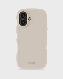 holdit holdit iPhone 16 Skal Wavy Light Beige - Teknikhallen.se