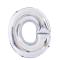 Bokstavsballong O 70 cm Silver - Teknikhallen.se