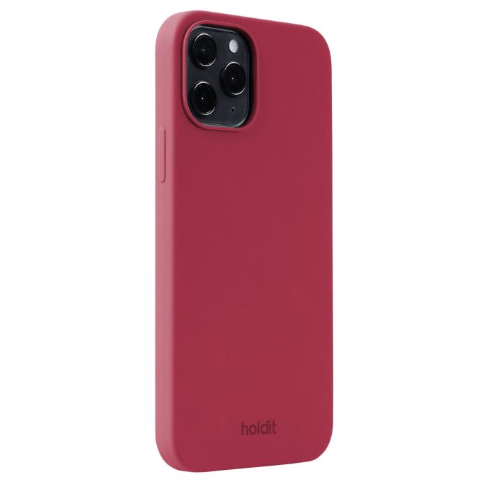 Bild 2, holdit holdit iPhone 12 / 12 Pro Mobilskal Silikon Red Ve - Teknikhallen.se