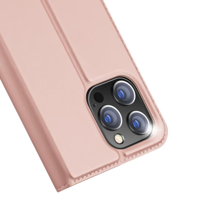 Bild 5, DUX DUCIS DUX DUCIS iPhone 15 Pro Fodral Skin Pro Roséguld - Teknikhallen.se