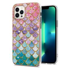  iPhone 15 Pro Skal Med Tryck F&auml;rgglatt Fj&auml;ll - Teknikhallen.se