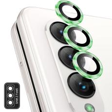 ENKAY ENKAY Galaxy Z Fold 5 Linsskydd Aluminium H&auml;rdat Glas Gr&ouml;n - Teknikhallen.se