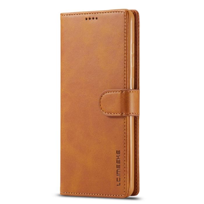 Bild 2, LC.IMEEKE LC.IMEEKE Samsung Galaxy A53 5G Fodral Läder Brun - Teknikhallen.se