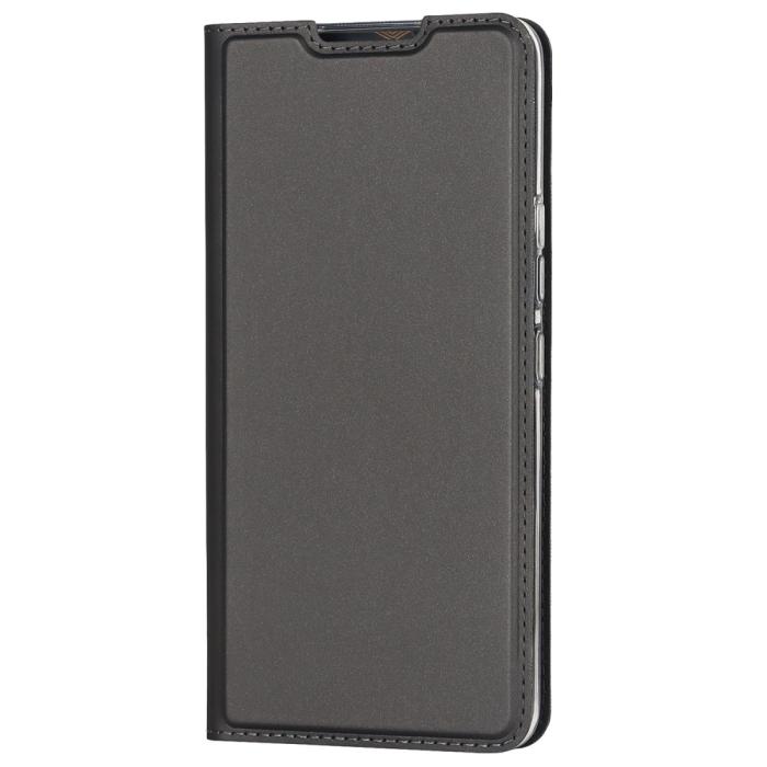 Bild 2,  Samsung Galaxy A53 5G Fodral Flip Skin Touch Svart - Teknikhallen.se