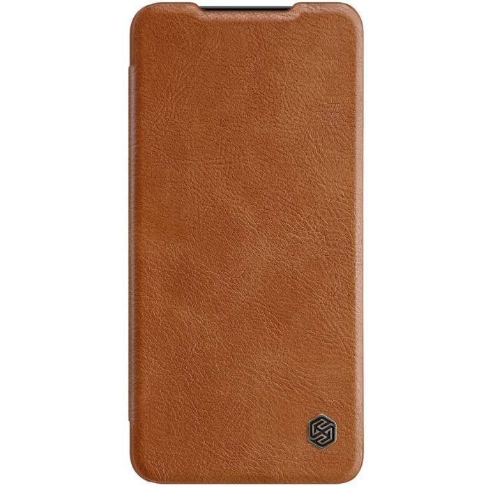 Bild 2, NILLKIN NILLKIN Samsung Galaxy S22 Ultra Fodral Qin Series Brun - Teknikhallen.se
