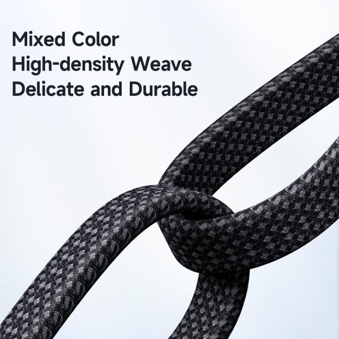 Bild 5, MCDODO Mcdodo 1.2m 100W 6A USB-C Elbow Kabel Svart - Teknikhallen.se