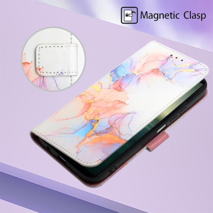 Bild 5,  Sony Xperia 1 IV Fodral Marmor Galaxy Vit - Teknikhallen.se