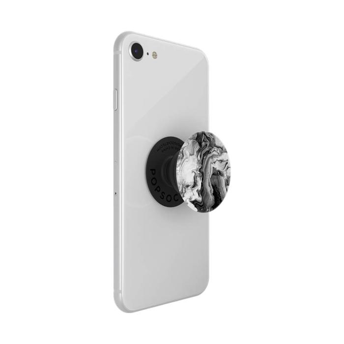 Bild 9, PopSockets PopSockets Avtagbart Grip med Ställfunktion Ghost Marble - Teknikhallen.se