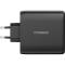 OtterBox OtterBox 100W PD 2x USB-C 2x USB-A Väggladdare Svart - Teknikhallen.se