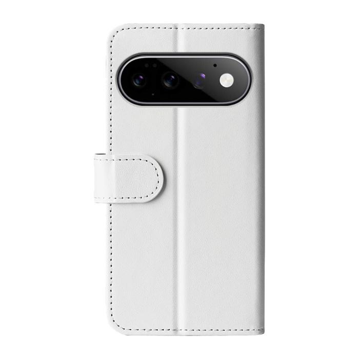 Bild 6,  Google Pixel 11/10 Fodral Crazy Horse Läder Vit - Teknikhallen.se