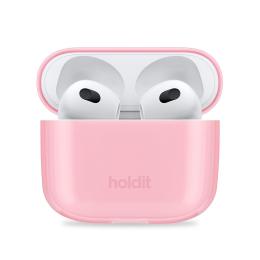 holdit holdit AirPods 3 Skal Seethru Bright Pink - Teknikhallen.se