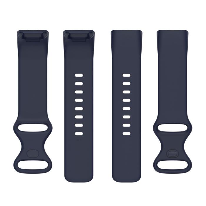 Bild 5,  Fitbit Charge 6 / 5 Armband TPU (S) Mörk Blå - Teknikhallen.se