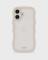 holdit holdit iPhone 16 Plus Skal Wavy Light Beige/Transparent - Teknikhallen.se