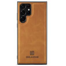 DG.MING DG.MING Galaxy S24 Ultra Skal L&auml;derbelagt Brun - Teknikhallen.se