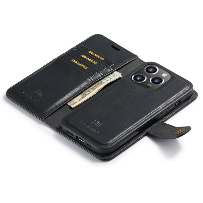 Bild 4, DG.MING DG.MING iPhone 16 Pro Fodral 2in1 Magnet Svart - Teknikhallen.se