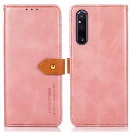 KHAZNEH KHAZNEH Sony Xperia 1 V Fodral Dual-Color Roséguld - Teknikhallen.se