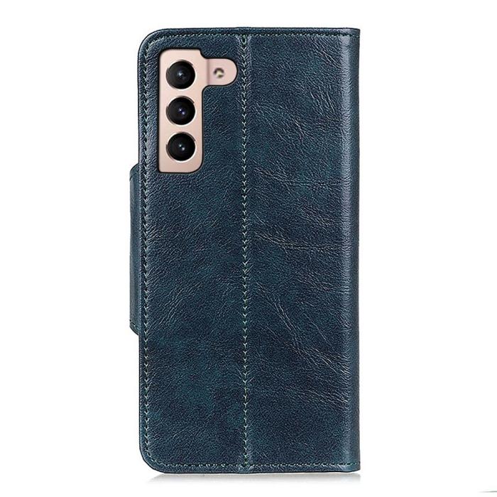 Bild 3, KHAZNEH KHAZNEH Samsung Galaxy S22 Plus Fodral Magnetisk Mässing Blå - Teknikhallen.se