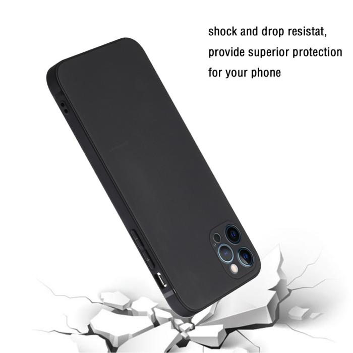 Bild 4,  iPhone 13 Pro Max - Mobilskal Slim TPU - Svart - Teknikhallen.se