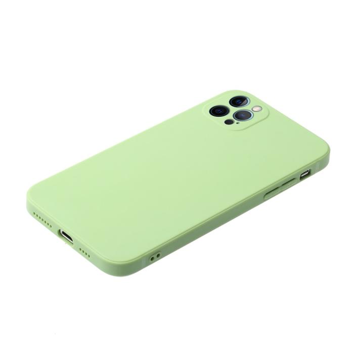 Bild 3,  iPhone 13 Pro Max - Mobilskal Slim TPU - Grön - Teknikhallen.se