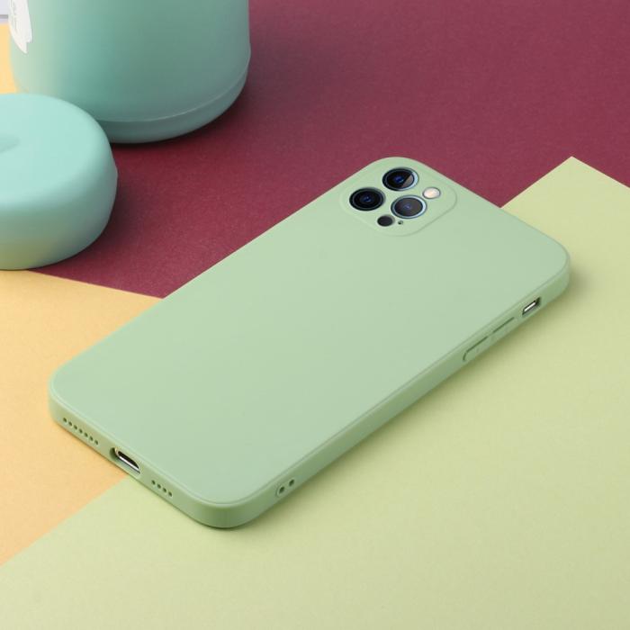 Bild 5,  iPhone 13 Pro Max - Mobilskal Slim TPU - Grön - Teknikhallen.se