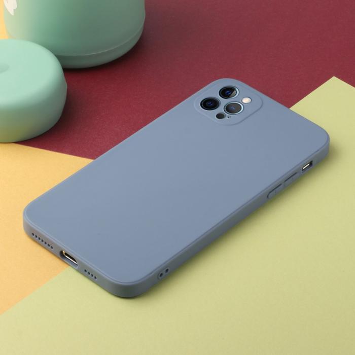 Bild 5,  iPhone 13 Pro Max - Mobilskal Slim TPU - Lavender Grå - Teknikhallen.se