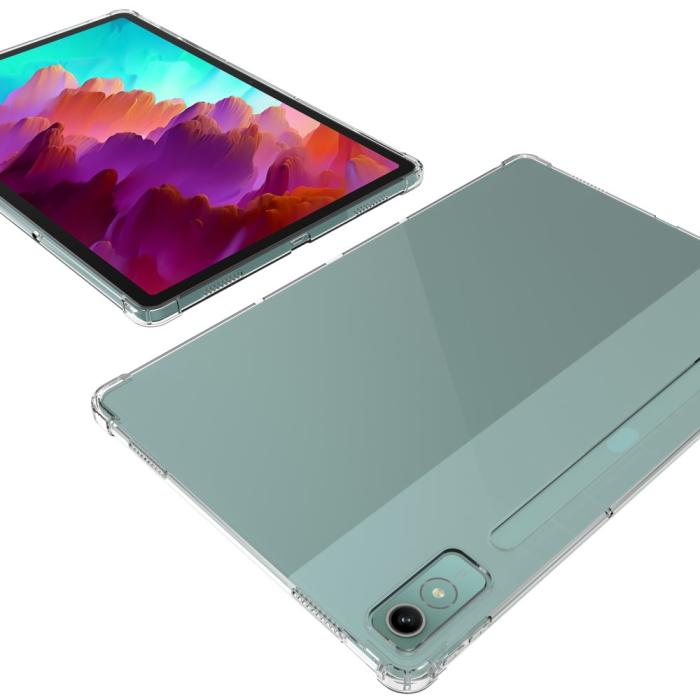 Bild 4,  Lenovo Tab P12 Skal TPU Transparent - Teknikhallen.se