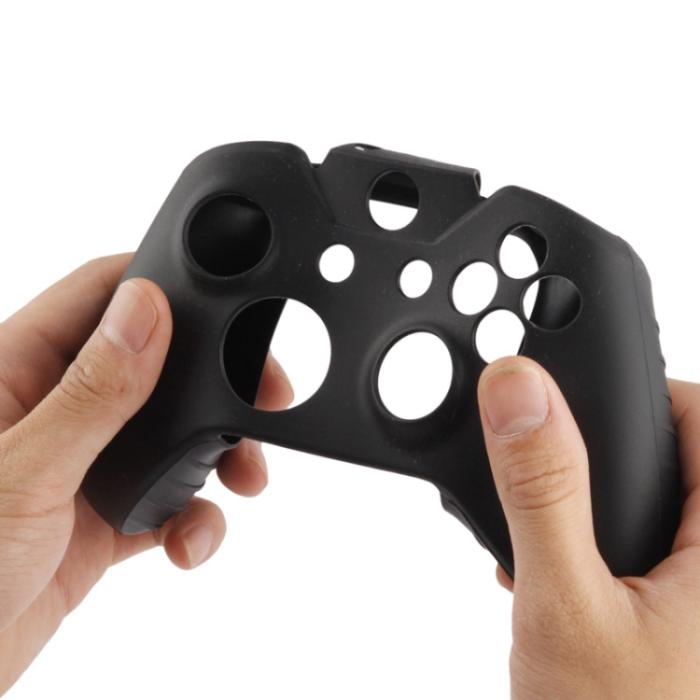 Bild 5,  Silikonskal För Xbox One Handkontroll Svart - Teknikhallen.se