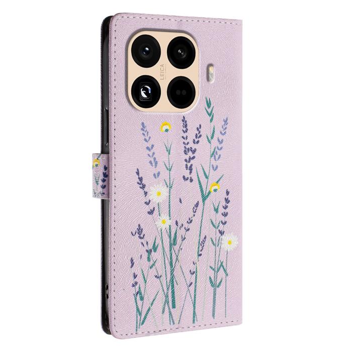Bild 4,  Xiaomi 15T Pro Fodral Med Tryck Lavendel Lila - Teknikhallen.se