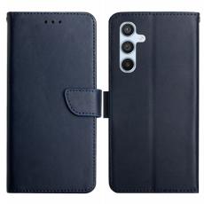  Samsung Galaxy S23 FE Fodral &Auml;kta L&auml;der Nappa Textur Bl&aring; - Teknikhallen.se