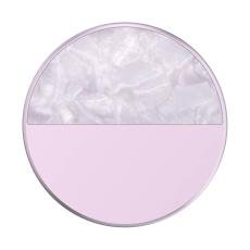 PopSockets PopSockets Avtagbart Grip med St&auml;llfunktion LUXE Glam Inlay Acetate Lilac - Teknikhallen.se