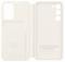 Samsung Samsung Galaxy S23 Plus Fodral Clear View Cream - Teknikhallen.se