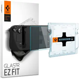 Spigen Spigen Steam Deck / OLED "Ez Fit" Skärmskydd Slim Glas.tR - Teknikhallen.se