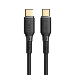 MCDODO Mcdodo 2m 240W 5A PD USB-C - USB-C Snabbladdningskabel Svart - Teknikhallen.se