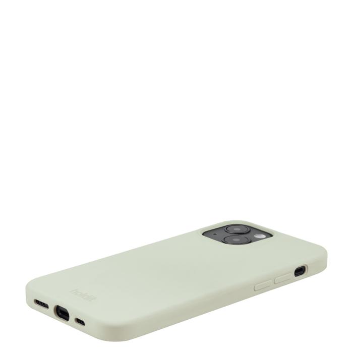 Bild 3, holdit holdit iPhone 14/13 Mobilskal Silikon White Moss - Teknikhallen.se
