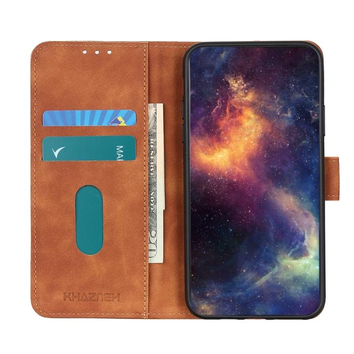Bild 5, KHAZNEH KHAZNEH Xiaomi 13 Pro 5G Fodral Retro Läder Brun - Teknikhallen.se