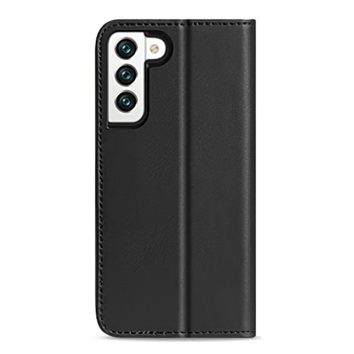 Bild 3, DUX DUCIS DUX DUCIS Samsung Galaxy S22 Plus Fodral HIVO RFID Äkta Läder Svart - Teknikhallen.se